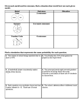simulations and predictions probability homework 4