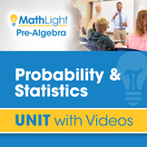Probability & Statistics | Unit with Videos | Good for Dis