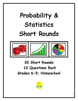 Preview of Probability & Statistics Short Rounds