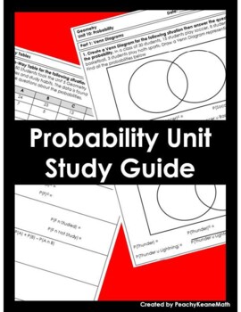 Preview of Probability Study Guide