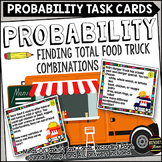 Probability Task Card Possible Outcomes Activity