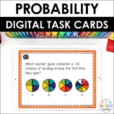 Probability Task Cards (Digital) | Distance Learning