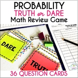 Probability Truth or Dare Math Game