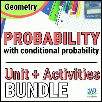 Preview of Probability - Unit Bundle - Texas Geometry Curriculum
