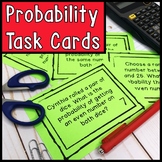 Probability Word Problems Task Cards
