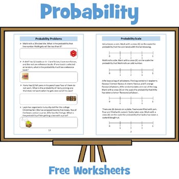 Preview of Probability Worksheets