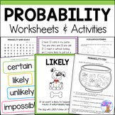 Probability Activities for 2nd Grade - Spinners, Dice & Coins