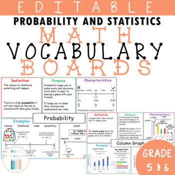 Preview of Probability activity - Frayer Model