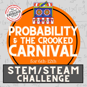 Preview of Probability and Carnival Games STEM Activity Challenge for Middle and High
