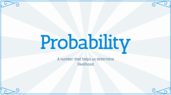 Preview of Probability and Likelihood Notes