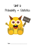 Probability and Statistics Unit - 7th Grade Packet