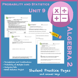Probability and Statistics Unit 9 Set - Student Practice W