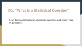Probability and Statistics Unit D Statistical Experimentin