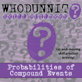 Probability of Compound Events Whodunnit Activity - Printa