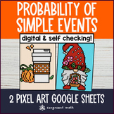 Probability of Simple Events Pixel Art | Probability Model