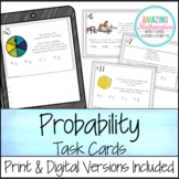 Probability of Simple and Compound Events - Task Cards - P