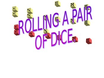 Preview of Probability of a pair of dice - Powerpoint