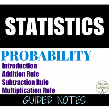 Preview of Probability Notes Statistics
