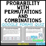 Probability with Permutations and Combinations: GOOGLE For