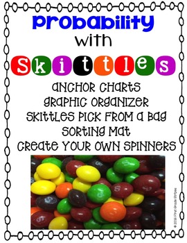 Preview of Probability with Skittles
