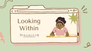 Preview of Probity Gendered Education for Middle School Lesson 1: Looking Within