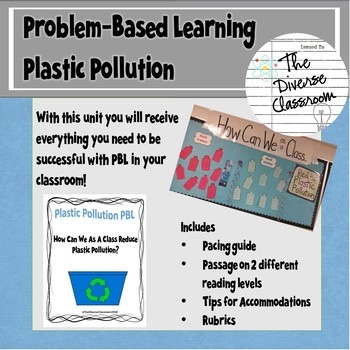 Preview of Problem Based Learning - Plastic Pollution