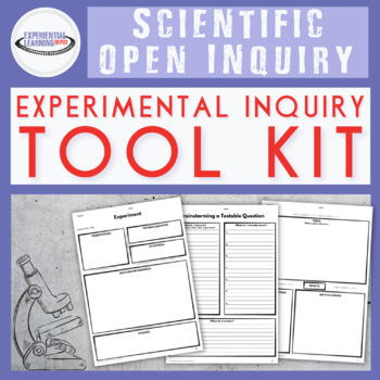 Preview of Experimental Inquiry Based Learning ToolKit {Printable & Digital}
