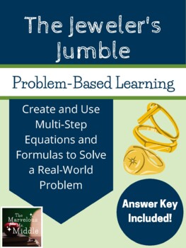 Preview of Problem-Based Learning: The Jeweler's Jumble - Finding Area, Volume, and Density