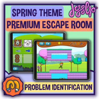 Preview of Problem Identification Premium Escape Room Activity