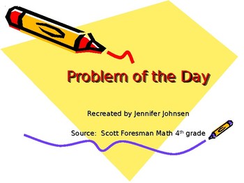 Preview of Problem Of The Day