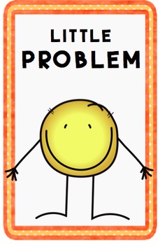Preview of Problem Size Posters - Big, Medium and Little Problem