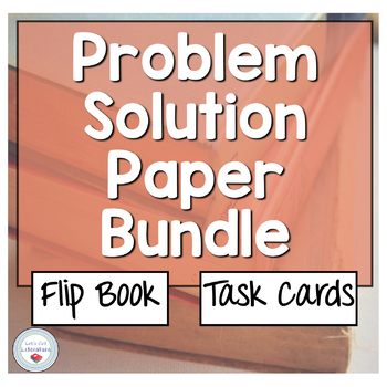 Preview of Problem Solution Essay Bundle