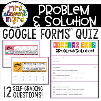 problem solution quiz grade 5