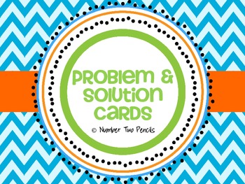 Preview of Problem & Solution Matching Cards