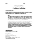 Problem-Solution Research Paper and Presentation - Assignm
