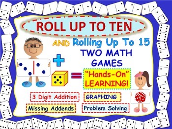 Preview of Dice Games For Addition: Problem Solving Fun!