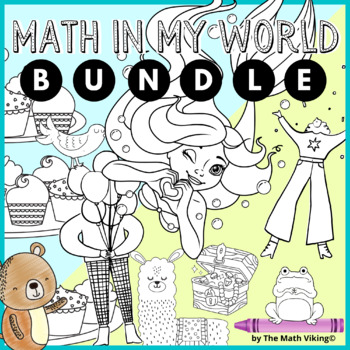 Preview of Problem Solving 180 Coloring Tasks: Parts/Wholes, WODB, Story Starters Math Fun