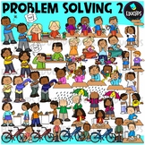 Problem Solving 2 - Problems & Solutions Clip Art Set {Edu