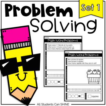 Preview of Problem Solving - NO Prep Math Story Problems {set one}