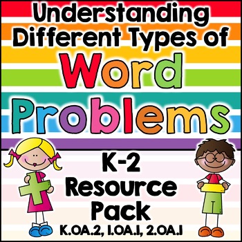 Preview of Word Problems Resource Pack: Anchor Charts, Practice, Assessments