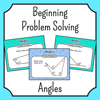 3 1 problem solving lines and angles