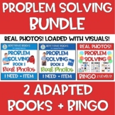 Problem Solving BUNDLE - 2 Adapted Books + BINGO Social La