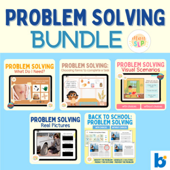Preview of Problem Solving Boom Cards™ Bundle