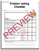 problem solving checklist pdf
