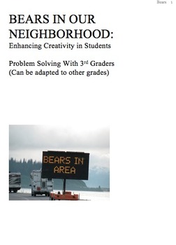Preview of Problem Solving & Creativity: Solving a Real Problem - Informational Text
