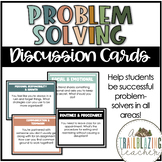 Problem Solving Discussion Cards | Editable