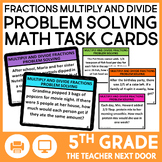 5th Grade Fraction Multiplication and Division Problem Sol