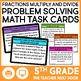 5th Grade Fraction Multiplication and Division Problem Solving Task ...