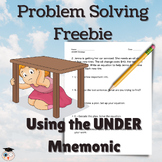 Problem Solving Freebie