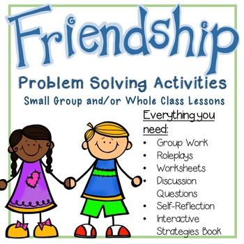 Preview of Problem Solving - Friendship